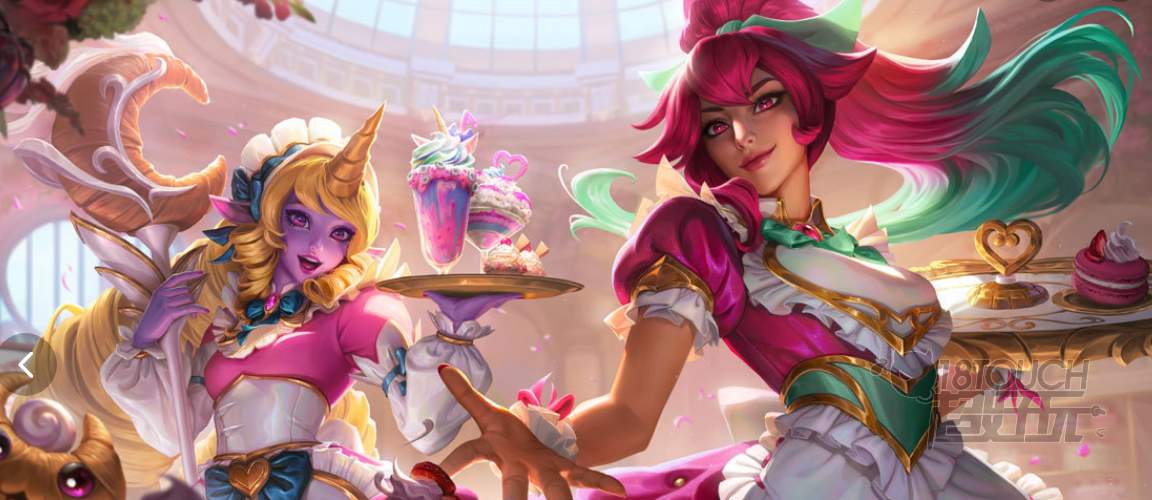 LPL主持余霜昨日赛后返图：这应该算芭比粉了吧～